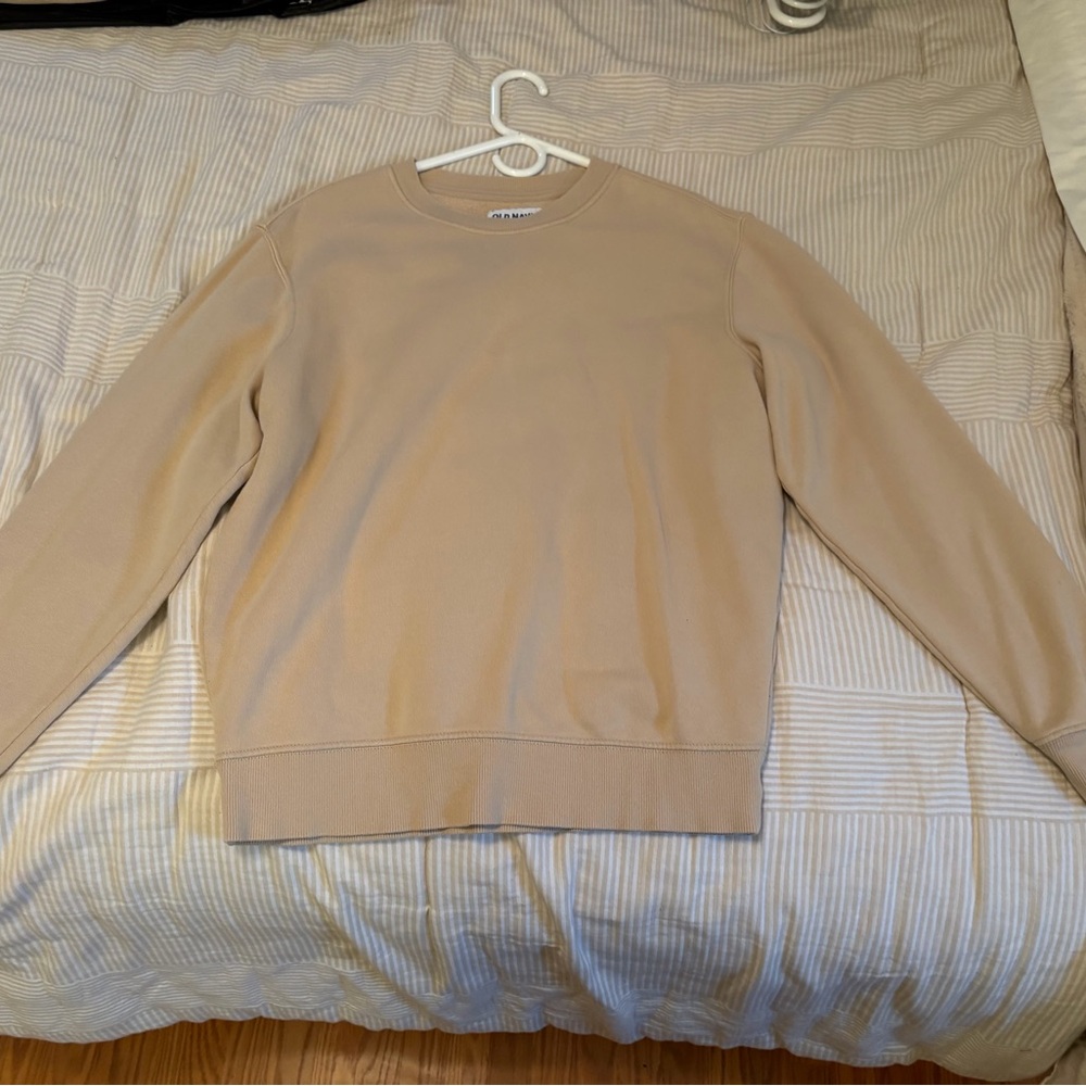 Old Navy Men's Tan Crewneck Sweater